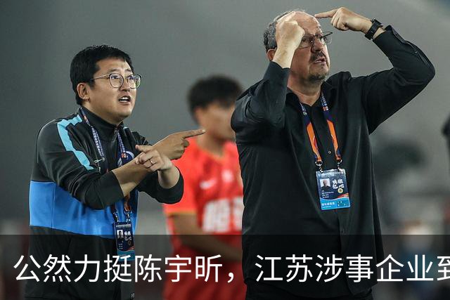 公然力挺陈宇昕，江苏涉事企业到底图个啥