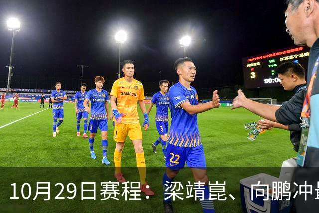 10月29日赛程：梁靖崑、向鹏冲最后16强2个名额！女队王艺迪冲8强